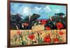 Kent Poppies, 2007-Clive Metcalfe-Framed Giclee Print