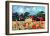 Kent Poppies, 2007-Clive Metcalfe-Framed Giclee Print