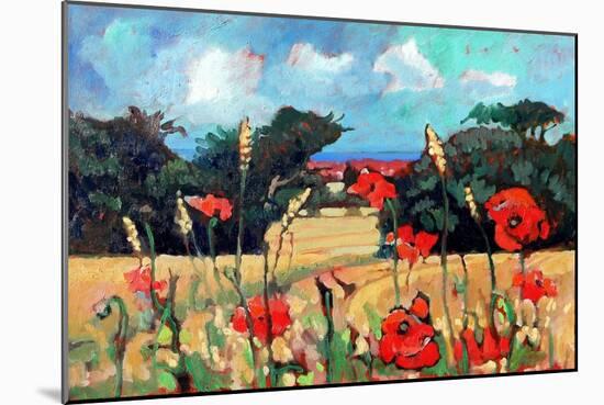 Kent Poppies, 2007-Clive Metcalfe-Mounted Giclee Print