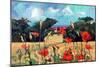 Kent Poppies, 2007-Clive Metcalfe-Mounted Giclee Print