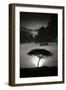 Kenta Sunrise BW-Susann Parker-Framed Photographic Print