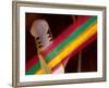 Kente Cloth Being Woven on Loom, Bonwire, Ghana-Alison Jones-Framed Photographic Print