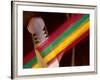 Kente Cloth Being Woven on Loom, Bonwire, Ghana-Alison Jones-Framed Photographic Print