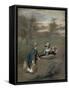 Kentish Peasant Girls-William Collins-Framed Stretched Canvas