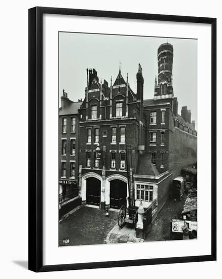 Kentish Town Fire Station, No 3A Fortress Walk, St Pancras, London, 1903-null-Framed Photographic Print