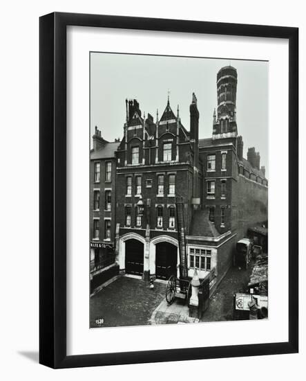 Kentish Town Fire Station, No 3A Fortress Walk, St Pancras, London, 1903-null-Framed Photographic Print