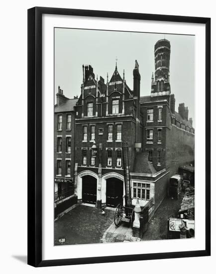 Kentish Town Fire Station, No 3A Fortress Walk, St Pancras, London, 1903-null-Framed Premium Photographic Print
