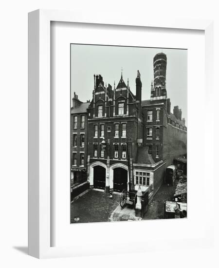 Kentish Town Fire Station, No 3A Fortress Walk, St Pancras, London, 1903-null-Framed Photographic Print