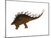 Kentrosaurus Dinosaur from the Jurassic Period-null-Mounted Art Print