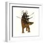 Kentrosaurus Dinosaur from the Jurassic Period-null-Framed Art Print