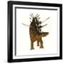 Kentrosaurus Dinosaur from the Jurassic Period-null-Framed Art Print