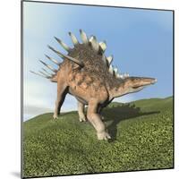 Kentrosaurus Dinosaur-null-Mounted Art Print
