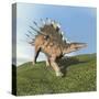 Kentrosaurus Dinosaur-null-Stretched Canvas