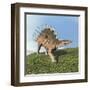 Kentrosaurus Dinosaur-null-Framed Art Print