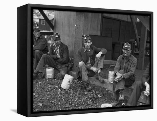 Kentucky Coal Miners, Jenkins, Kentucky, c.1935-Ben Shahn-Framed Stretched Canvas