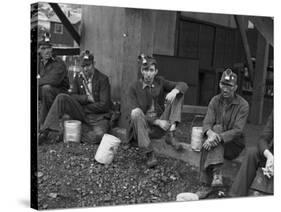 Kentucky Coal Miners, Jenkins, Kentucky, c.1935-Ben Shahn-Stretched Canvas