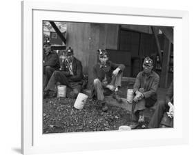 Kentucky Coal Miners, Jenkins, Kentucky, c.1935-Ben Shahn-Framed Photo