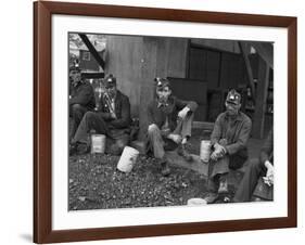 Kentucky Coal Miners, Jenkins, Kentucky, c.1935-Ben Shahn-Framed Photo