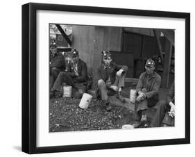 Kentucky Coal Miners, Jenkins, Kentucky, c.1935-Ben Shahn-Framed Photo