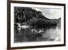 Kentucky - Cumberland Falls State Park; Cumberland River Car Ferry-Lantern Press-Framed Art Print