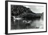 Kentucky - Cumberland Falls State Park; Cumberland River Car Ferry-Lantern Press-Framed Art Print