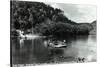 Kentucky - Cumberland Falls State Park; Cumberland River Car Ferry-Lantern Press-Stretched Canvas