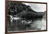 Kentucky - Cumberland Falls State Park; Cumberland River Car Ferry-Lantern Press-Framed Art Print