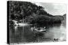 Kentucky - Cumberland Falls State Park; Cumberland River Car Ferry-Lantern Press-Stretched Canvas