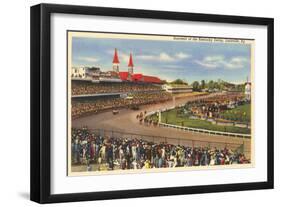 Kentucky Derby, Louisville, Kentucky-null-Framed Art Print