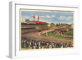 Kentucky Derby, Louisville, Kentucky-null-Framed Art Print