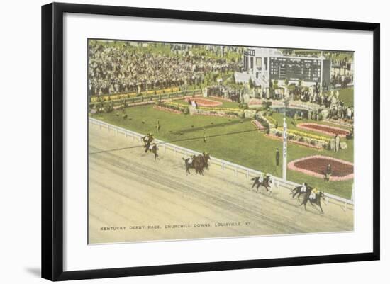 Kentucky Derby, Louisville-null-Framed Art Print