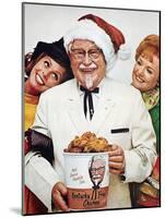 Kentucky Fried Chicken Ad-null-Mounted Giclee Print