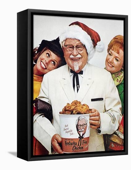 Kentucky Fried Chicken Ad-null-Framed Stretched Canvas