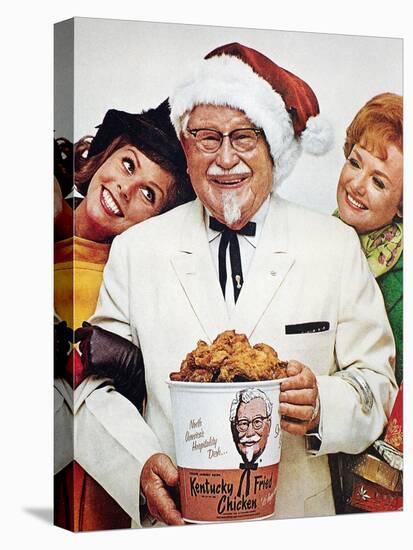 Kentucky Fried Chicken Ad-null-Stretched Canvas