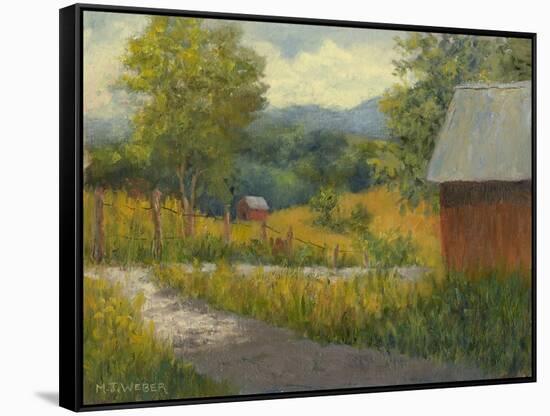 Kentucky Hill Farm-Mary Jean Weber-Framed Stretched Canvas