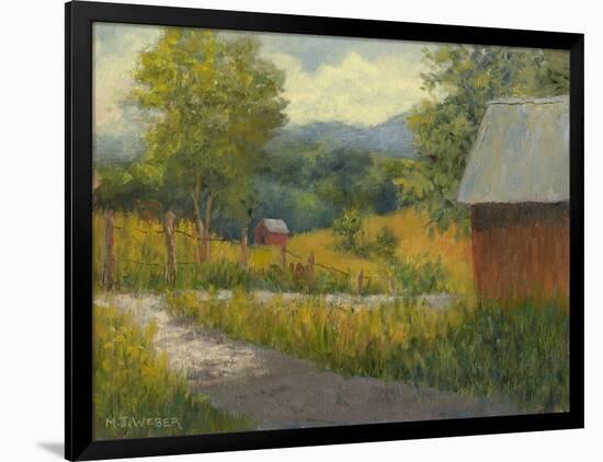 Kentucky Hill Farm-Mary Jean Weber-Framed Art Print