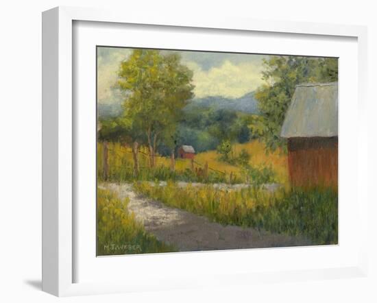 Kentucky Hill Farm-Mary Jean Weber-Framed Art Print