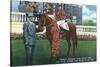 Kentucky - Kentucky Derby Winner Citation in 1948-Lantern Press-Stretched Canvas