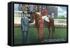 Kentucky - Kentucky Derby Winner Citation in 1948-Lantern Press-Framed Stretched Canvas