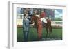 Kentucky - Kentucky Derby Winner Citation in 1948-Lantern Press-Framed Art Print