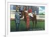 Kentucky - Kentucky Derby Winner Citation in 1948-Lantern Press-Framed Art Print