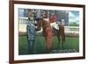 Kentucky - Kentucky Derby Winner Citation in 1948-Lantern Press-Framed Art Print