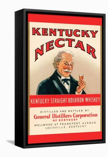 Kentucky Nectar Straight Bourbon Whiskey-null-Framed Stretched Canvas