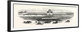 Kentucky: New Reservoir Now Being Constructed at Louisville. U.S., 1880 1881-null-Framed Giclee Print