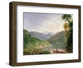 Kentucky River, Near Dic River-Thomas Worthington Whittredge-Framed Giclee Print