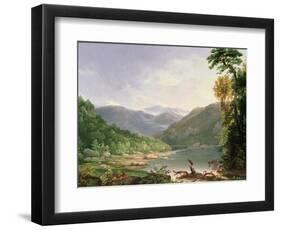 Kentucky River, Near Dic River-Thomas Worthington Whittredge-Framed Giclee Print