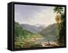 Kentucky River, Near Dic River-Thomas Worthington Whittredge-Framed Stretched Canvas