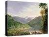 Kentucky River, Near Dic River-Thomas Worthington Whittredge-Stretched Canvas