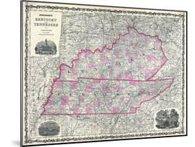 Kentucky & Tennessee-Dan Sproul-Mounted Art Print