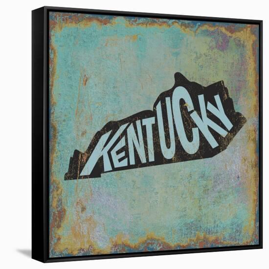 Kentucky-Art Licensing Studio-Framed Stretched Canvas